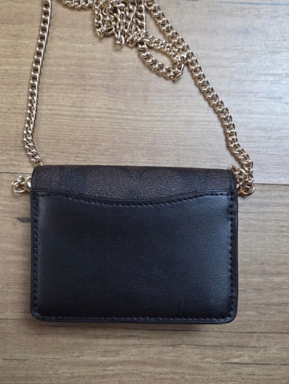 COACH Mini Wallet On A ChainIn Signature Jacquard - Picture 8 of 12